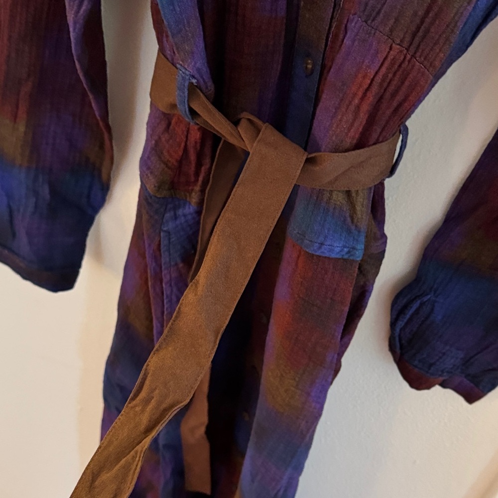 Xirena Multicolor Persephone Long Sleeve Dress L - Picture 4 of 4